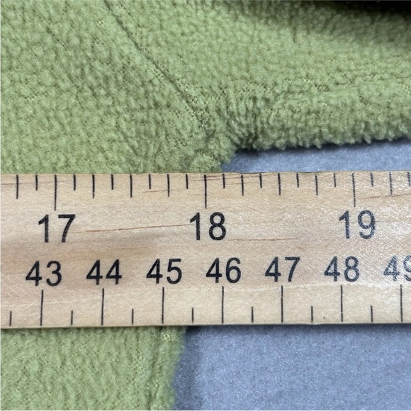 Vintage 90s Curious George Hoodie Women Size Small Fleece Green Embroidered Rare - Picture 3 of 7